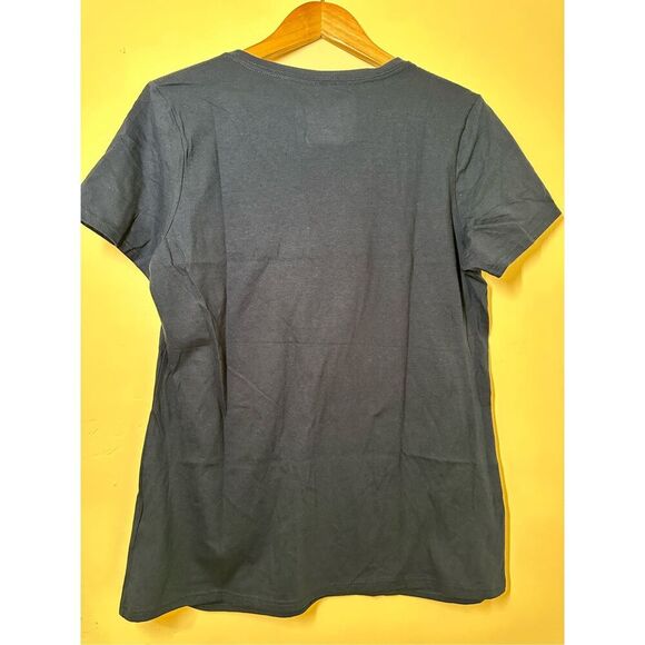 Dallas Cowboys Fanatics Navy Blue Women’s Logo Tee Size Large - Picture 6 of 6